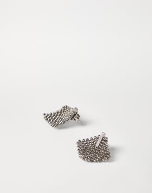 Silver earrings Silver Woman - Brunello Cucinelli