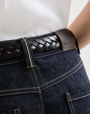 阔腿喇叭裤 深牛仔色 女款 - Brunello Cucinelli