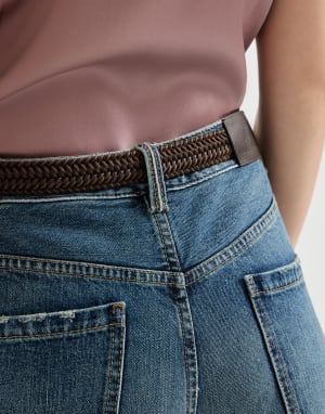 Contemporary Loose-Hose Jeansblau Damen - Brunello Cucinelli