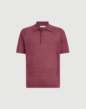 Polo-style sweater Coral Man - Brunello Cucinelli