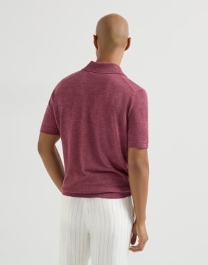 Polo-style sweater Coral Man - Brunello Cucinelli