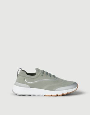 Knit runners Olive Man - Brunello Cucinelli