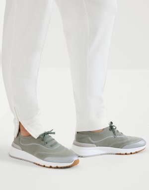 Knit runners Olive Man - Brunello Cucinelli