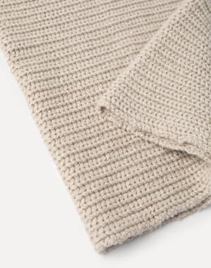 Tour de cou brillant Beige Femme - Brunello Cucinelli