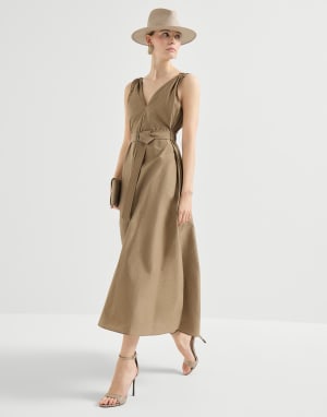 ベルト付きドレス サンド レディース - Brunello Cucinelli