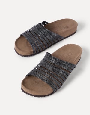 Suede slides Black Woman - Brunello Cucinelli