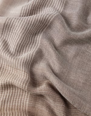 Linen and silk scarf Yuta Man - Brunello Cucinelli