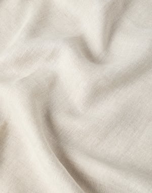 Sparkling linen scarf Beige Woman - Brunello Cucinelli