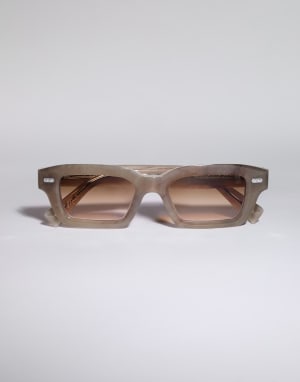 Marla acetate sunglasses Cashmere Beige Eyewear - Brunello Cucinelli