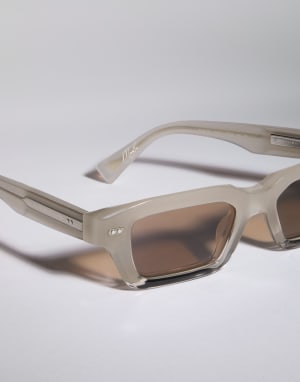 Marla acetate sunglasses Beige Silk Eyewear - Brunello Cucinelli