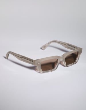 Marla acetate sunglasses Beige Silk Eyewear - Brunello Cucinelli