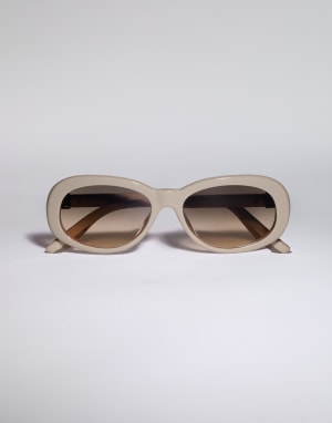 Claire acetate sunglasses Beige Eyewear - Brunello Cucinelli