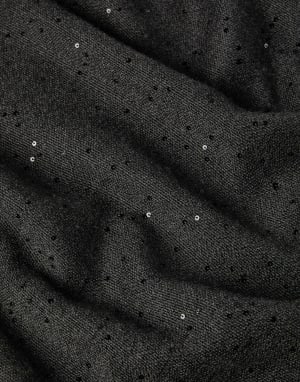 カシミヤ&ダイヤモンドシルク ストール チャコールグレー レディース - Brunello Cucinelli