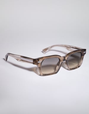Jared acetate sunglasses Glass Olive Eyewear - Brunello Cucinelli