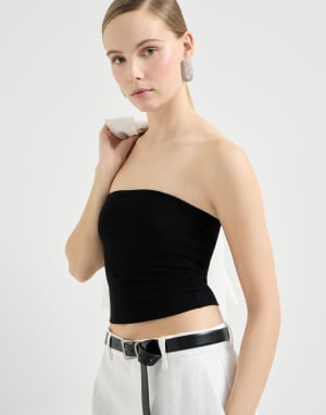 Bandeau top Black Woman - Brunello Cucinelli