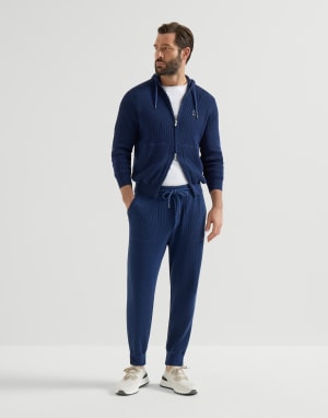 Cotton chiné knit runners Panama Man - Brunello Cucinelli