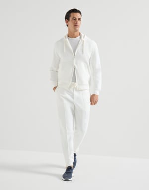 Cotton chiné knit runners Azure Man - Brunello Cucinelli