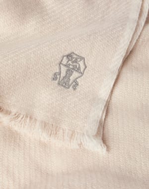 Schal aus Kaschmir Sand Herren - Brunello Cucinelli