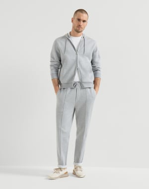 Cotton chiné knit runners Panama Man - Brunello Cucinelli