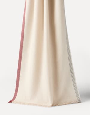 Schal aus Kaschmir Sand Herren - Brunello Cucinelli