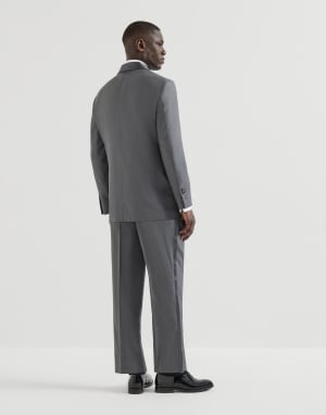 Esmoquin con solapa tipo chal Gris Hombre - Brunello Cucinelli