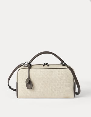Sac Boston Explorer Corde Femme - Brunello Cucinelli