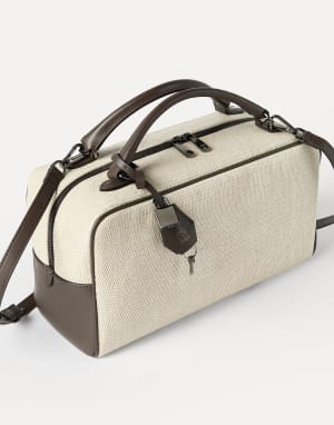 Sac Boston Explorer Corde Femme - Brunello Cucinelli