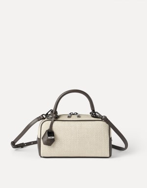 Petit sac Boston Explorer Corde Femme - Brunello Cucinelli