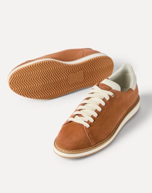 Zapatillas de piel de ante Óxido Hombre - Brunello Cucinelli