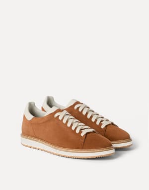 Zapatillas de piel de ante Óxido Hombre - Brunello Cucinelli