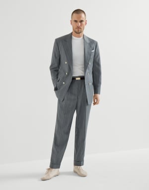 Sneakers aus Veloursleder Panama Herren - Brunello Cucinelli