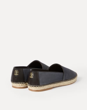 Calfskin espadrilles Denim Man - Brunello Cucinelli