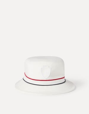 Bob avec logo Blanc Femme - Brunello Cucinelli