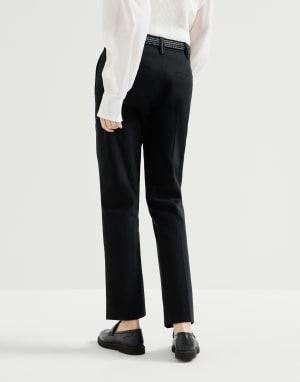Cigarette trousers Black Woman - Brunello Cucinelli