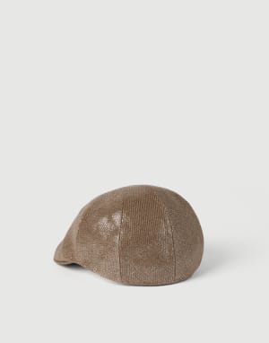 Sparkling-Gatsbymütze Braun Damen - Brunello Cucinelli