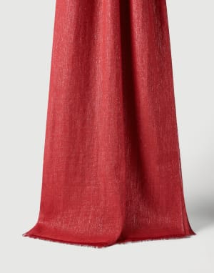 Sparkling-Schal Rot Damen - Brunello Cucinelli