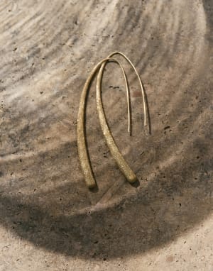 18k Gold earrings Gold Woman - Brunello Cucinelli