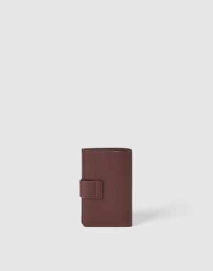 Calfskin wallet Brown Man - Brunello Cucinelli