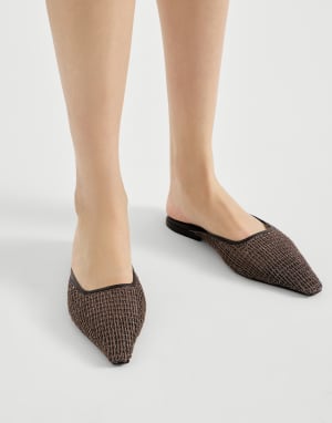 Leather mules Brown Woman - Brunello Cucinelli