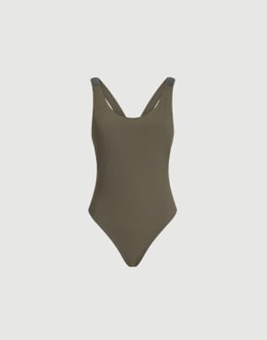 One-piece swimsuit Military Woman - Brunello Cucinelli