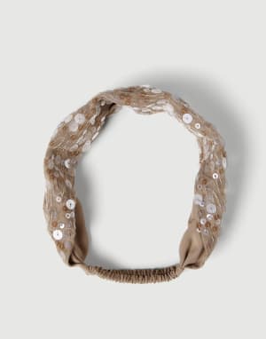Dazzling mirage headband Rope Woman - Brunello Cucinelli