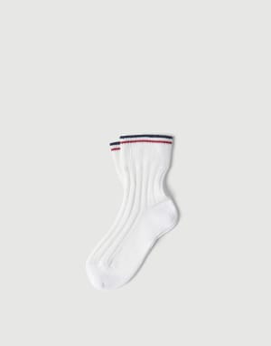 Knit socks White Woman - Brunello Cucinelli