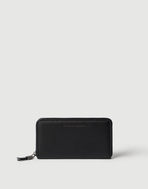 Leather wallet Black Woman - Brunello Cucinelli