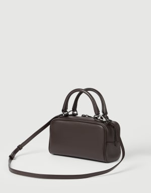 Small nappa Boston Explorer bag Rust Brown Woman - Brunello Cucinelli