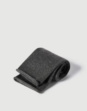 Cashmere knit socks Anthracite Woman - Brunello Cucinelli