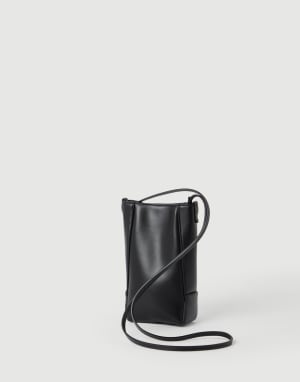 BC Duo phone holder Black Woman - Brunello Cucinelli