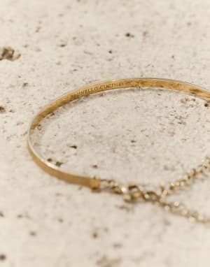 18k Gold bracelet with 0.015ct Diamond Gold Woman - Brunello Cucinelli