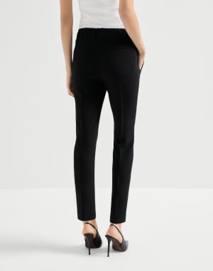 Tailored Jogger trousers Black Woman - Brunello Cucinelli
