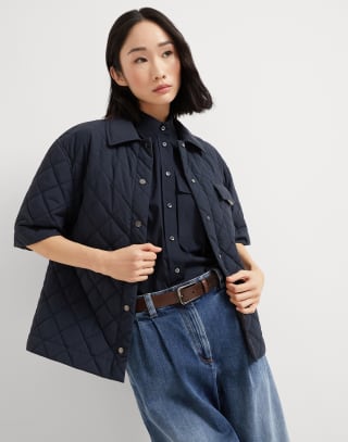 Carved leather belt Cocoa Woman - Brunello Cucinelli