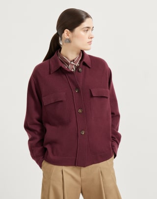 ニット シャツ アマランス レディース - Brunello Cucinelli